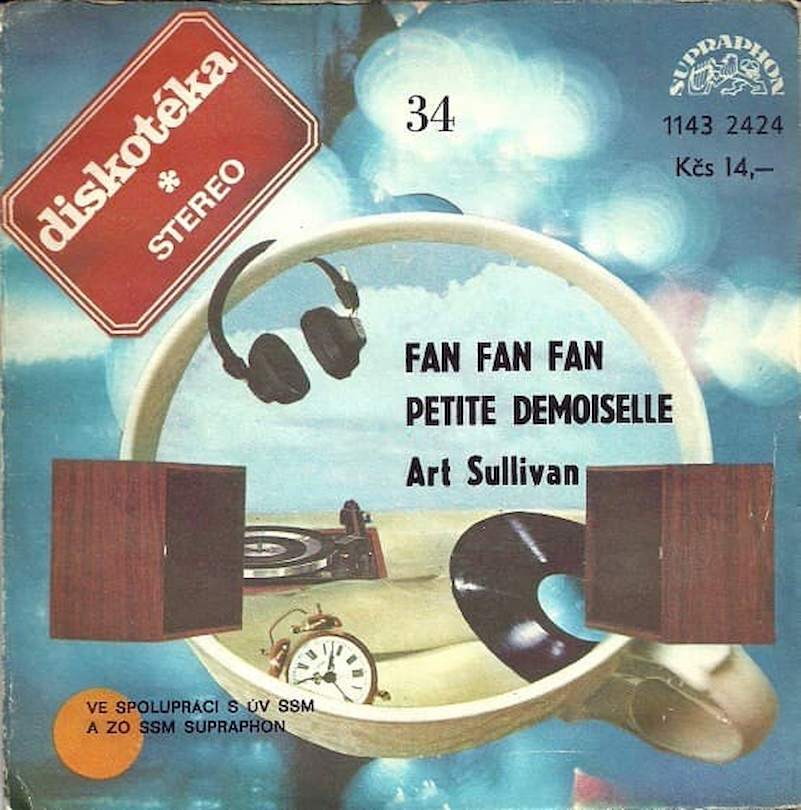 Art Sullivan - Fan Fan Fan / Petite Demoiselle - SP / Vinyl