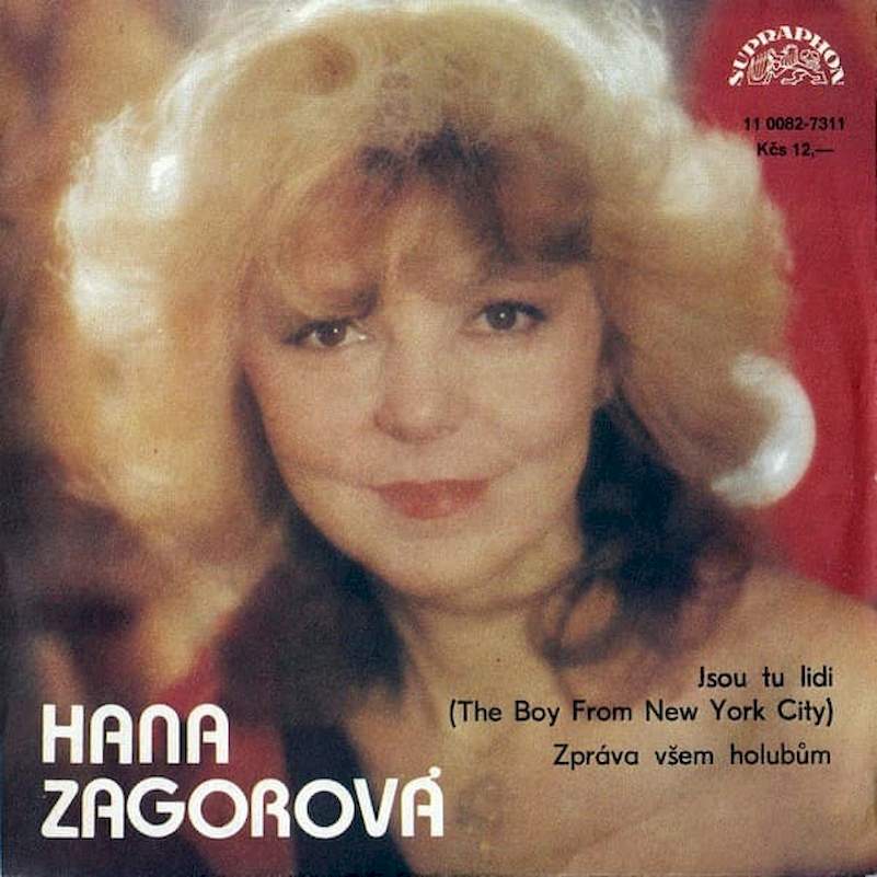 Hana Zagorová - Jsou Tu Lidi (The Boy From New York City) / Zpráva Všem Holubům - SP / Vinyl