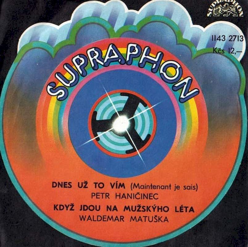 Petr Haničinec / Waldemar Matuška - Dnes Už To Vím (Maintenant Je Sais) / Když Jdou Na Mužskýho Léta - SP / Vinyl
