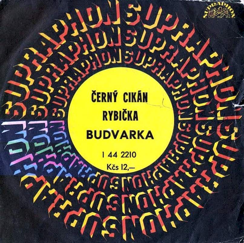 Budvarka - Černý Cikán / Rybička - SP / Vinyl