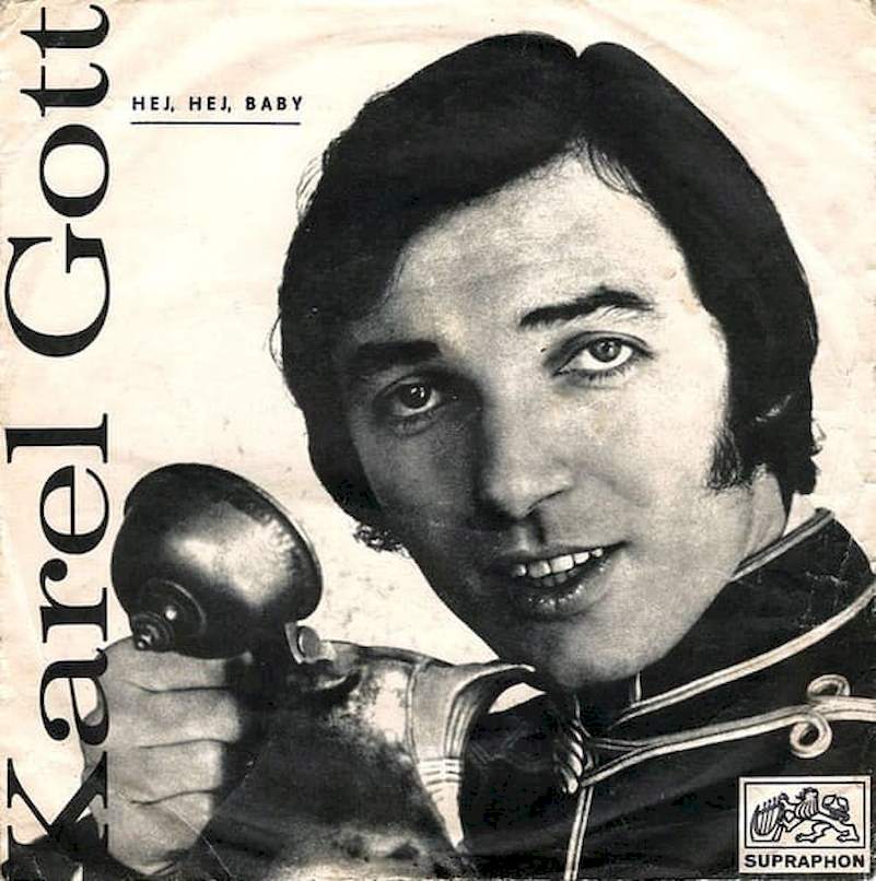 Karel Gott - Hej, Hej, Baby / Já Se Tiše Odporoučím - SP / Vinyl