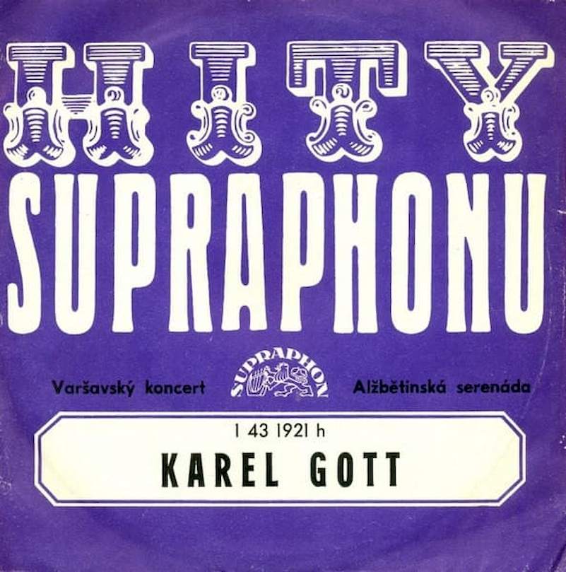 Karel Gott - Varšavský Koncert / Alžbětinská Serenáda - SP / Vinyl