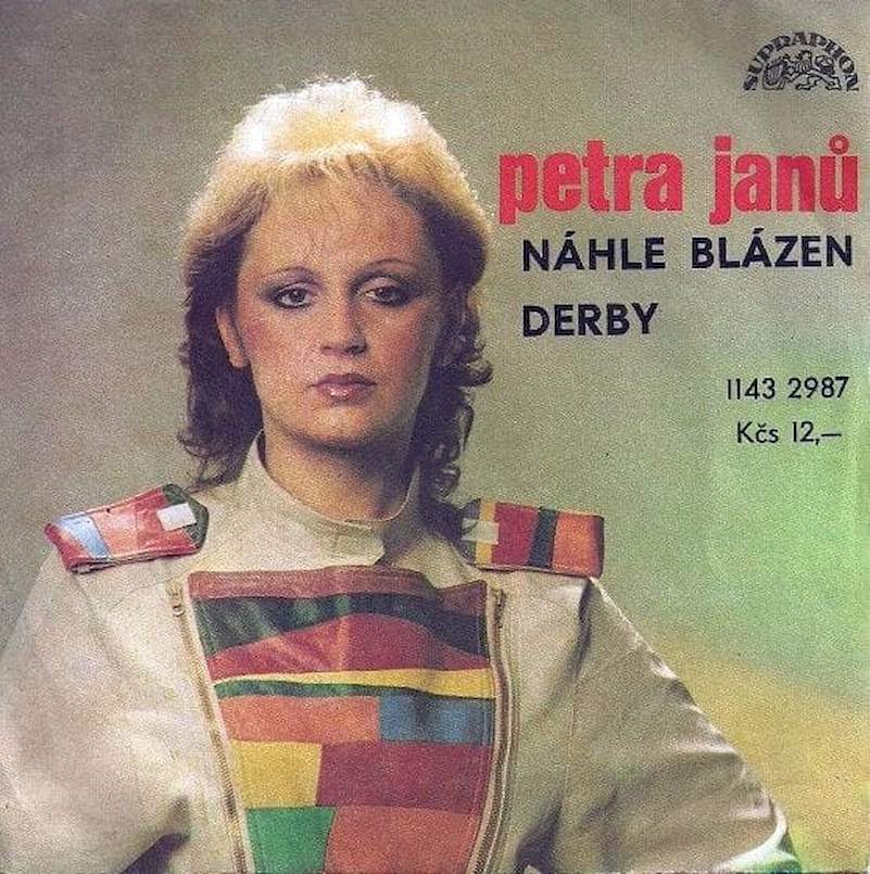 Petra Janů - Náhle Blázen / Derby - SP / Vinyl