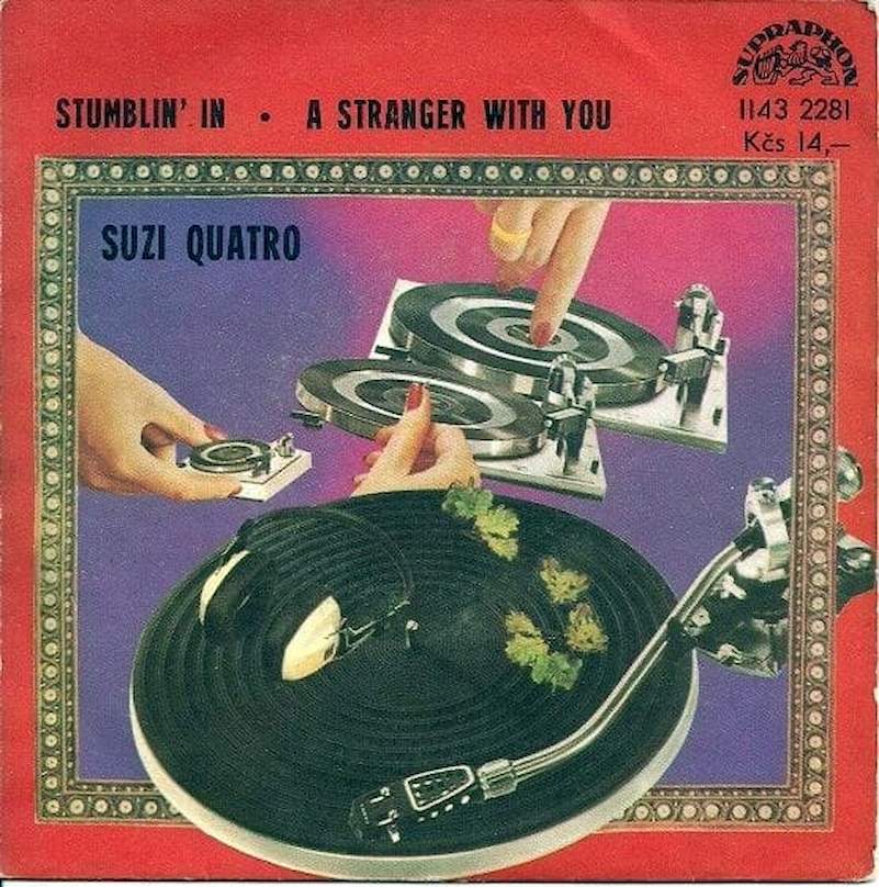 Suzi Quatro - Stumblin' In / A Stranger With You - SP / Vinyl