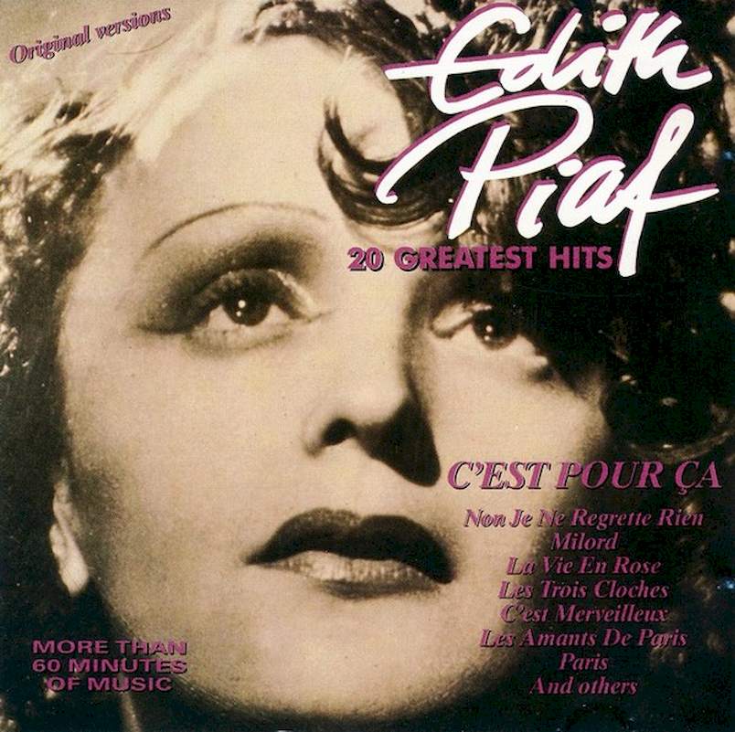 Edith Piaf - C'est Pour Ça - 20 Greatest Hits - CD