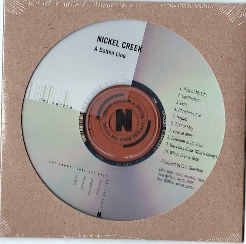 Nickel Creek - A Dotted Line - Promo CD