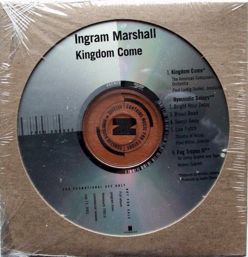 Ingram Marshall - Kingdom Come - Promo CD