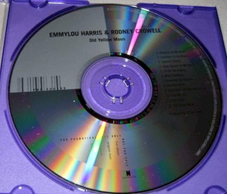 Emmylou Harris And Rodney Crowell - Old Yellow Moon - Promo CD