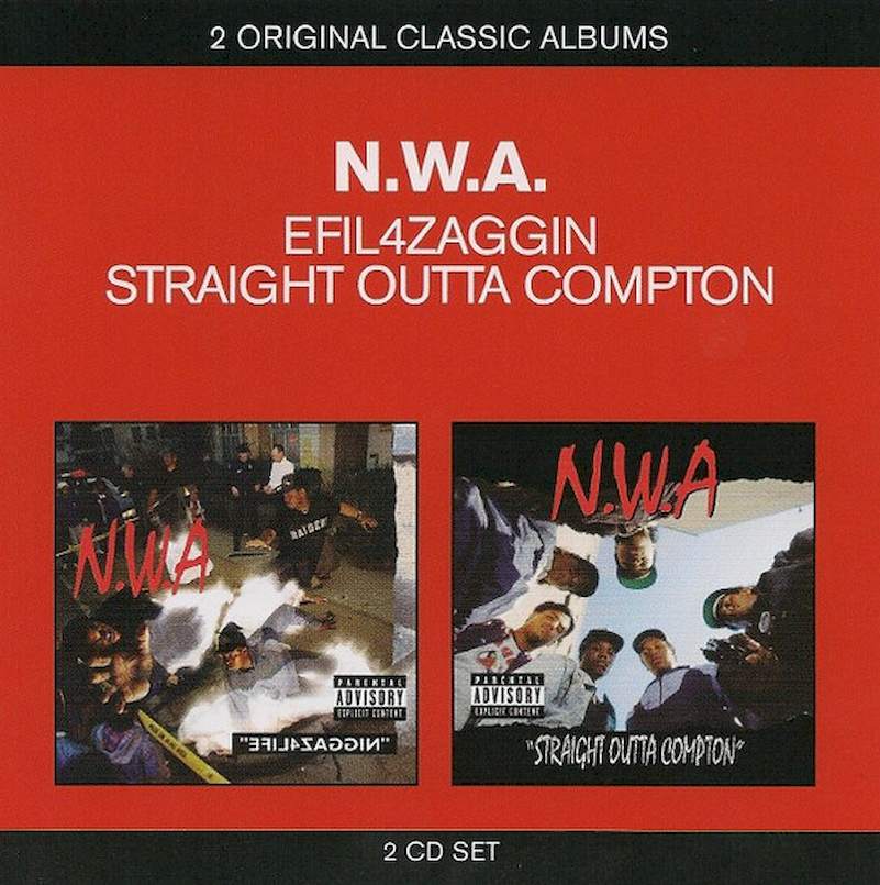 N.W.A. - Efil4zaggin / Straight Outta Compton - CD
