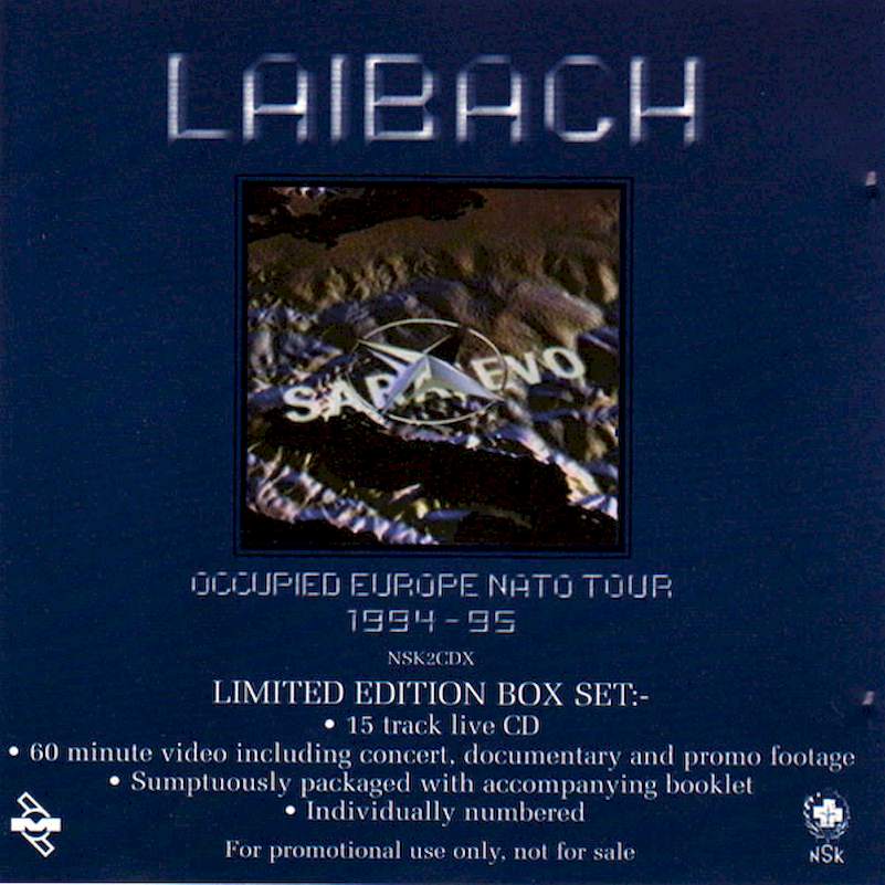Laibach - Occupied Europe NATO Tour 1994-95 - CD