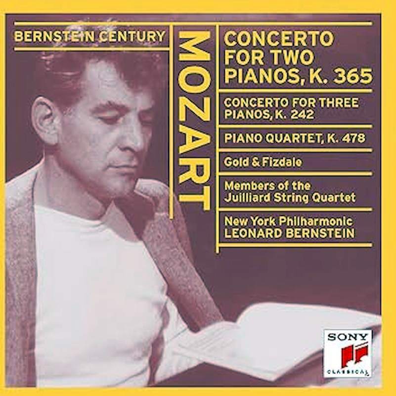Wolfgang Amadeus Mozart - Leonard Bernstein - Concerto For Two Pianos, K.365; Concerto For Three Pianos, K.242; Piano Quartet, K.478 - CD