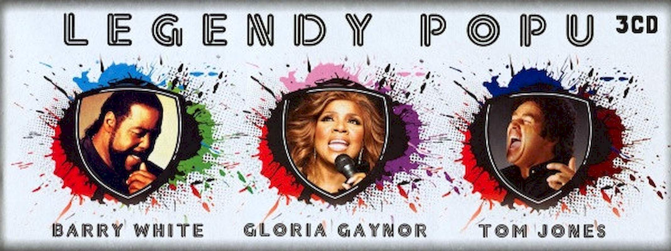 Barry White / Gloria Gaynor / Tom Jones - Legendy Popu - CD