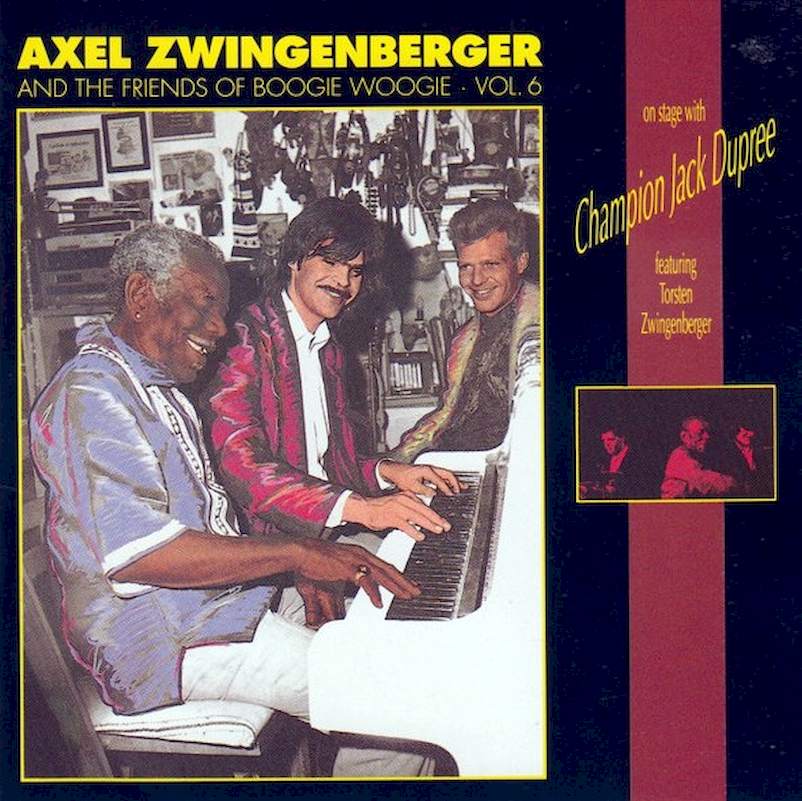 Axel Zwingenberger - On Stage With Champion Jack Dupree - CD