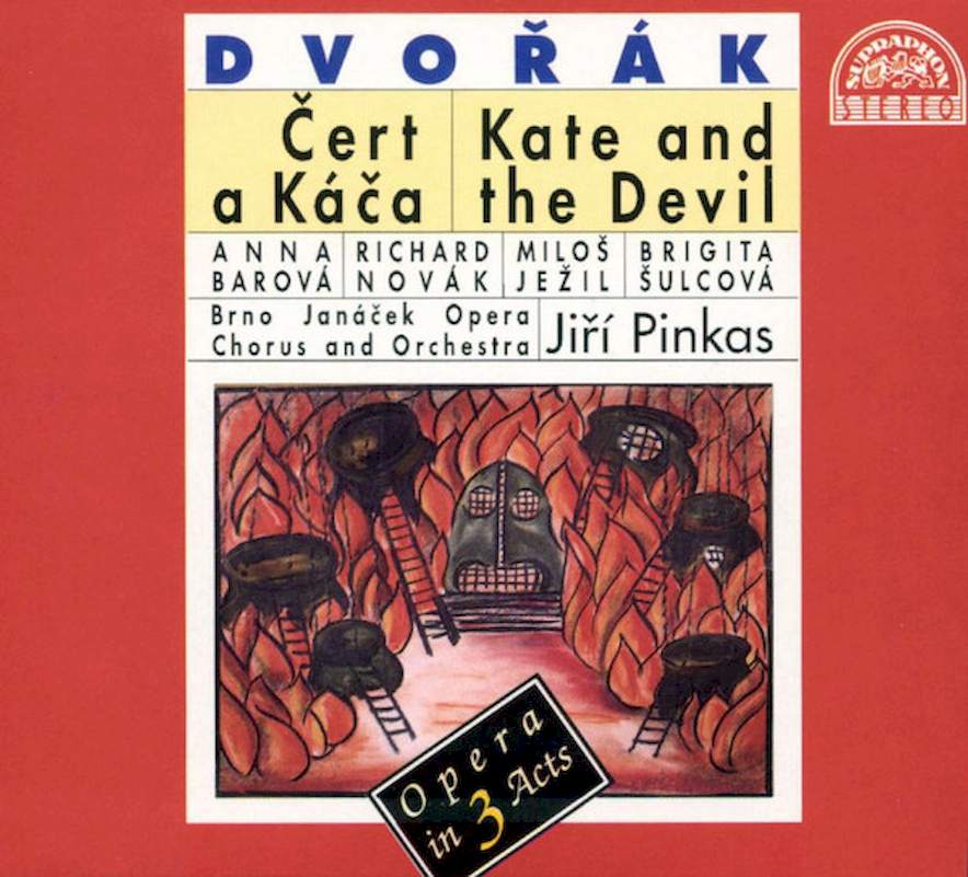 Antonín Dvořák - Jiří Pinkas, Brno Janáček Opera Chorus & Brno Janáček Opera Orchestra - Čert A Káča = Kate And The Devil - CD
