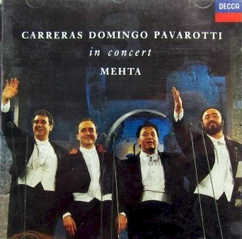 José Carreras, Placido Domingo, Luciano Pavarotti, Zubin Mehta - In Concert - CD