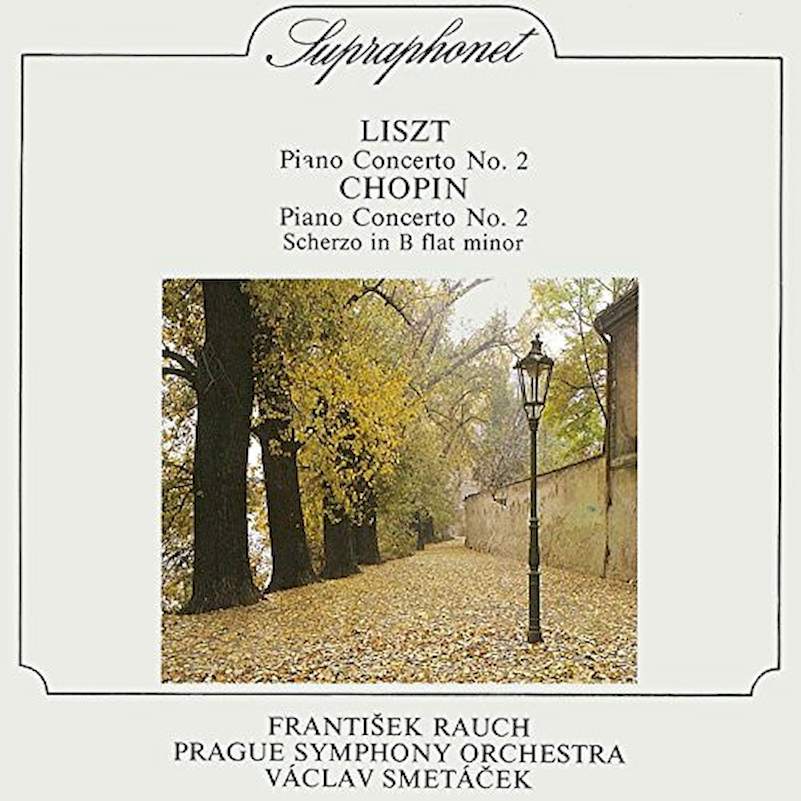 Franz Liszt - Frédéric Chopin - František Rauch, The Prague Symphony Orchestra Conductor Václav Smetáček - Piano Concerto No. 2 In F Minor / Piano Concerto No. 2 In A Major - CD