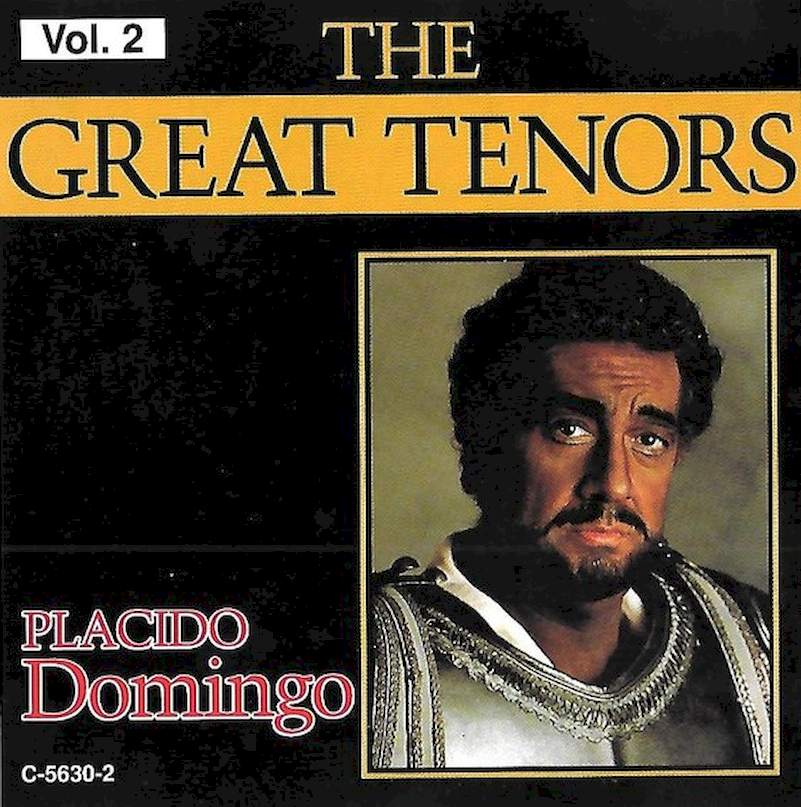Placido Domingo - The Great Tenors Vol. 2 - CD