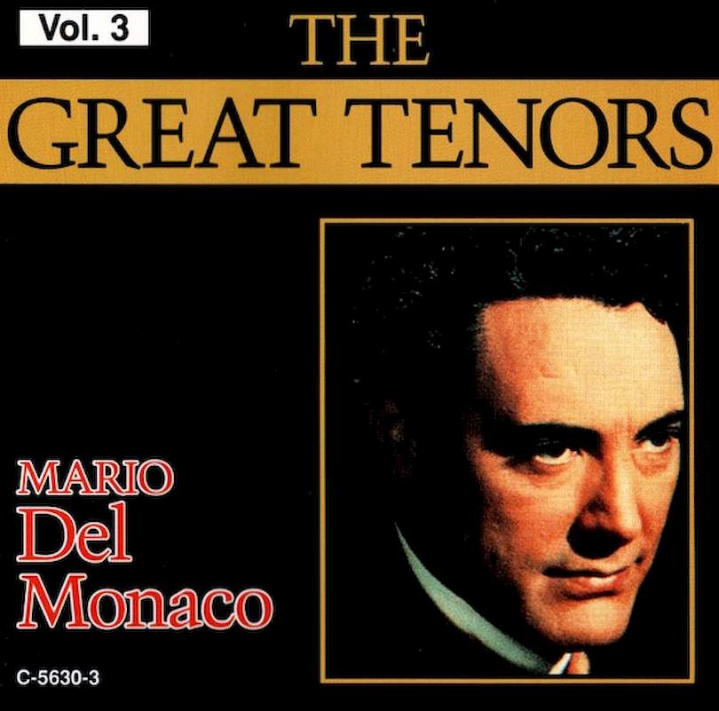 Mario del Monaco - The Great Tenors Vol. 3 - CD