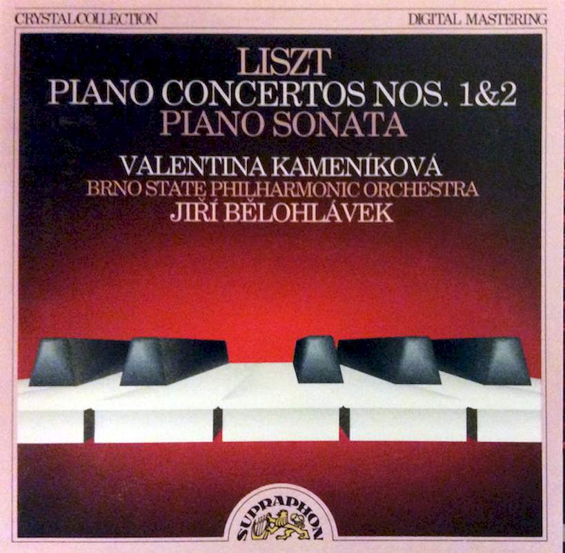 Valentina Kameníková, Brno State Philharmonic Orchestra, Jiří Bělohlávek, Franz Liszt - Liszt Piano Concertos Nos. 1&2, Piano Sonata - CD