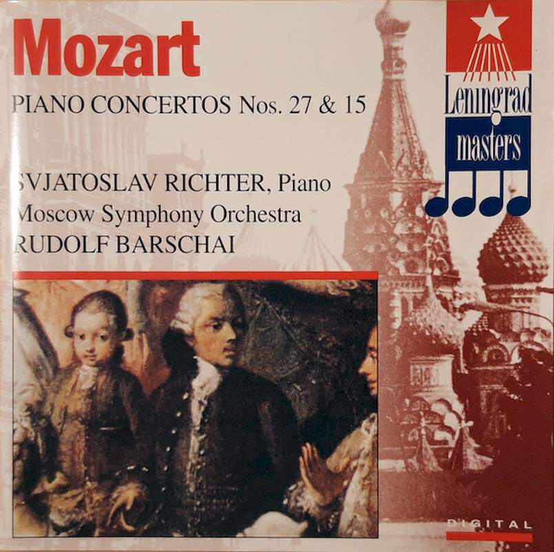 Sviatoslav Richter, Wolfgang Amadeus Mozart - Piano Concertos Nos. 27 & 15 - CD