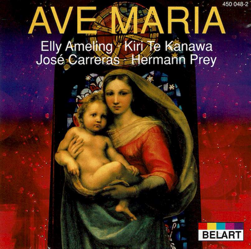 Elly Ameling, Kiri Te Kanawa, José Carreras, Hermann Prey - Ave Maria - CD