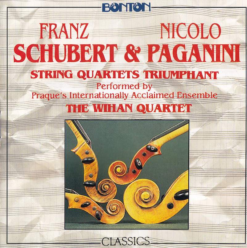Niccol? Paganini, Franz Schubert - Wihan Quartet - String Quartet In E Major / "Death And The Maiden" D.810 - CD