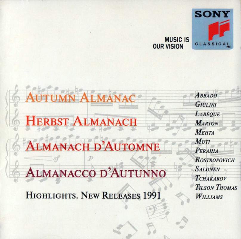 Various - Autumn Almanac. Highlights. New Releases 1991 - CD