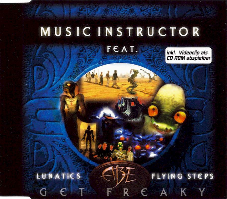 Music Instructor Feat. Lunatics, Abe, Flying Steps - Get Freaky - CD