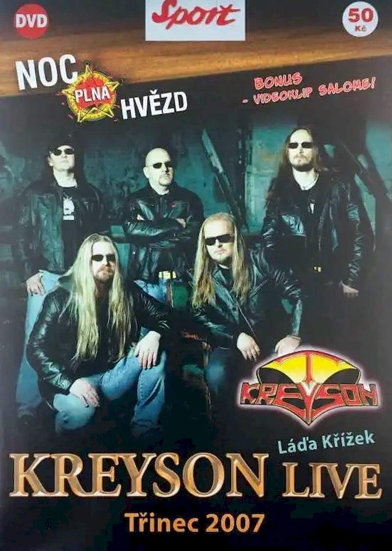 Kreyson, Ladislav Křížek - Kreyson Live Třinec 2007 - DVD