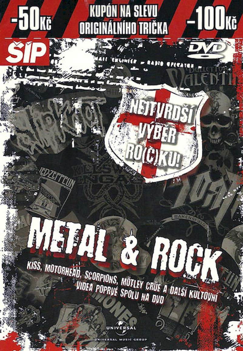 Various - Metal & Rock - Nejtvrdší Výběr Ro(c)ku! - DVD