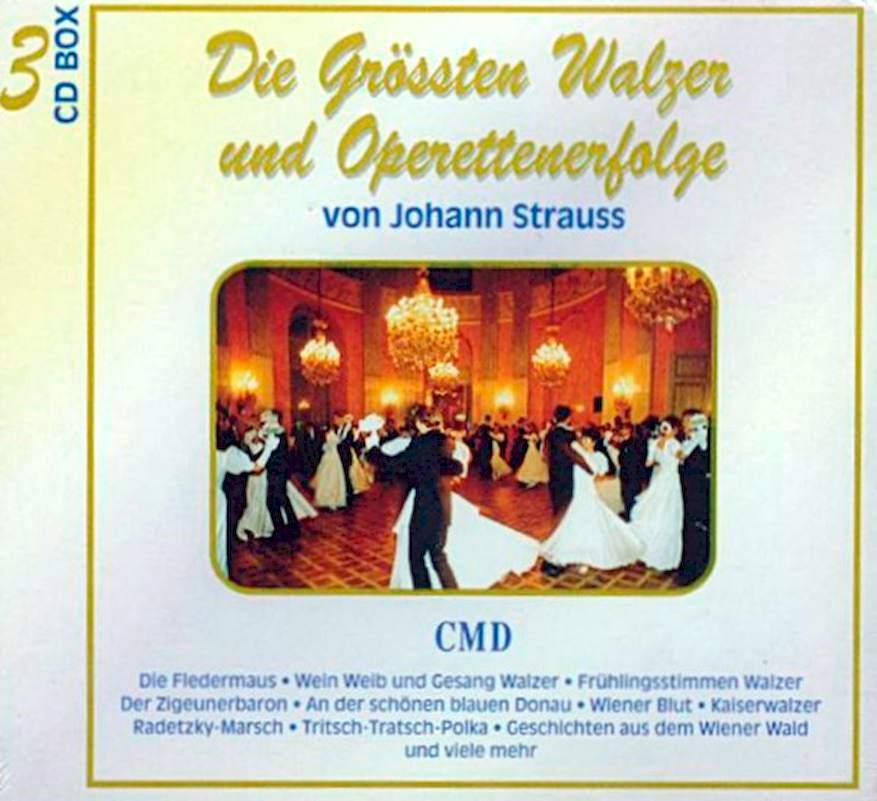 Various - Die Grössten Walzer Und Operettenerfolge Von Johann Strauss - CD