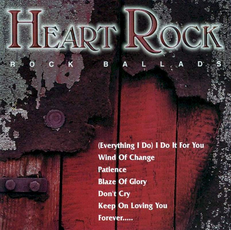 Unknown Artist - Heart Rock (Rock Ballads) - CD
