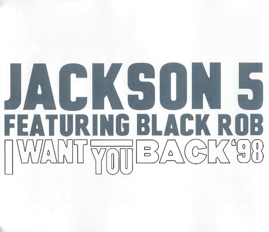 The Jackson 5 Featuring Black Rob - I Want You Back '98 - CD, Maxi