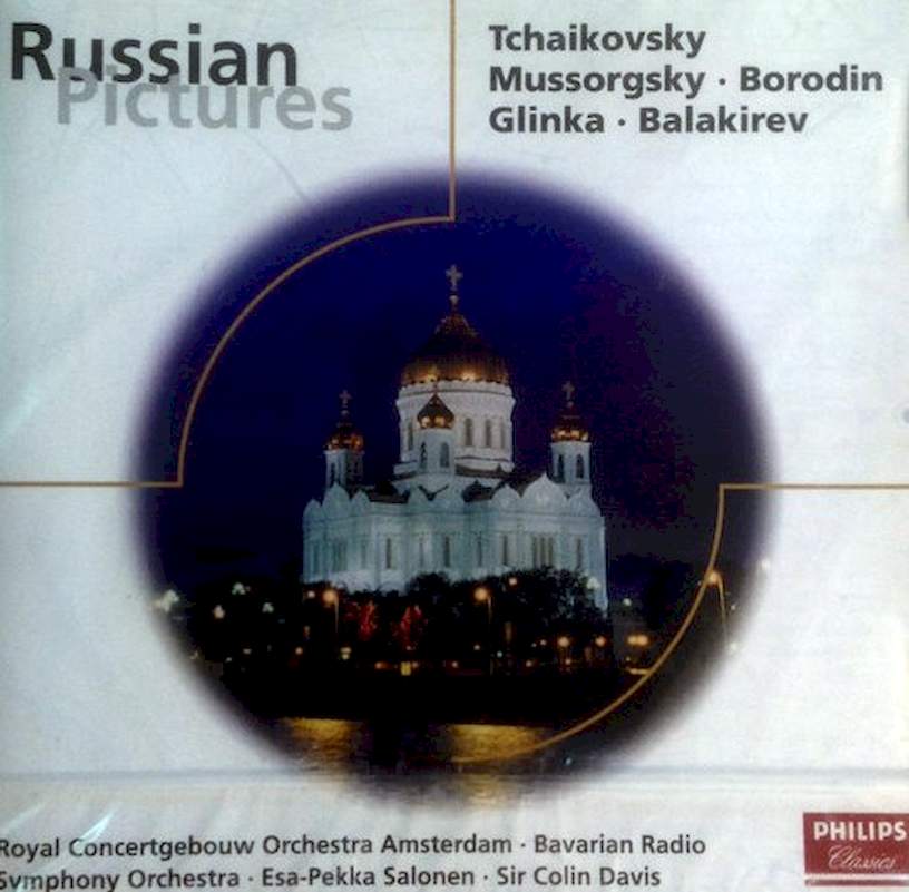 Pyotr Ilyich Tchaikovsky, Modest Mussorgsky, Alexander Borodin, Mikhail Ivanovich Glinka, Mily Balakirev - Russian Pictures - CD