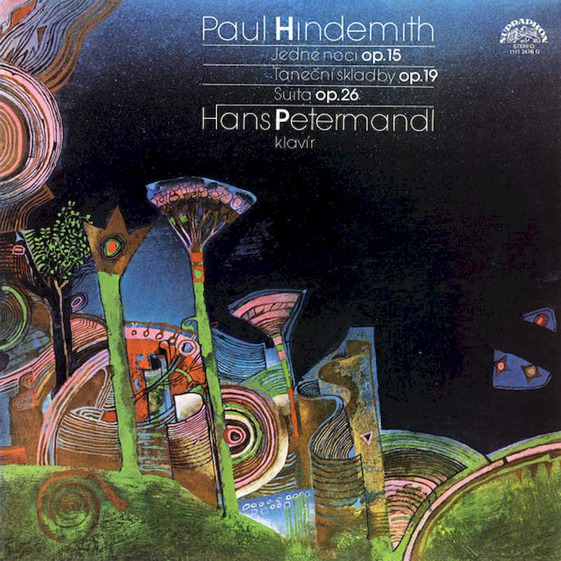 Paul Hindemith, Hans Petermandl - Jedné Noci Op. 15 / Taneční Skladby Op. 19 / Suita Op. 26 - LP / Vinyl