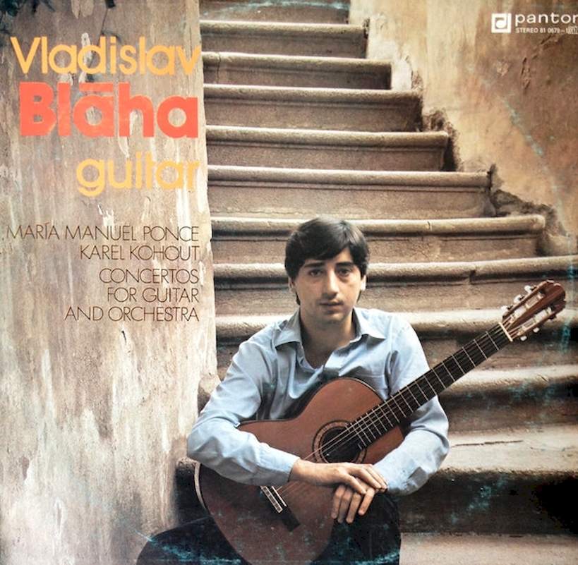 Vladislav Bláha, Manuel María Ponce Cuéllar / Karl Kohaut - Concertos For Guitar And Orchestra - LP / Vinyl