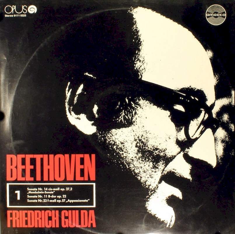 Ludwig van Beethoven, Friedrich Gulda - Beethoven - Friedrich Gulda 1 / Sonate Nr. 14 Cis-moll Op. 27,2 ”Mondschein-Sonate” / Sonate Nr. 11 B-dur Op. 22 / Sonate Nr. 23 F-moll, Op. 57 “Appassionata” - LP / Vinyl