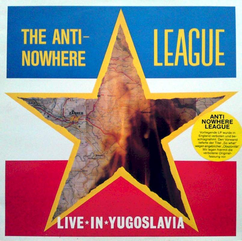 Anti-Nowhere League - Live In Yugoslavia - LP / Vinyl