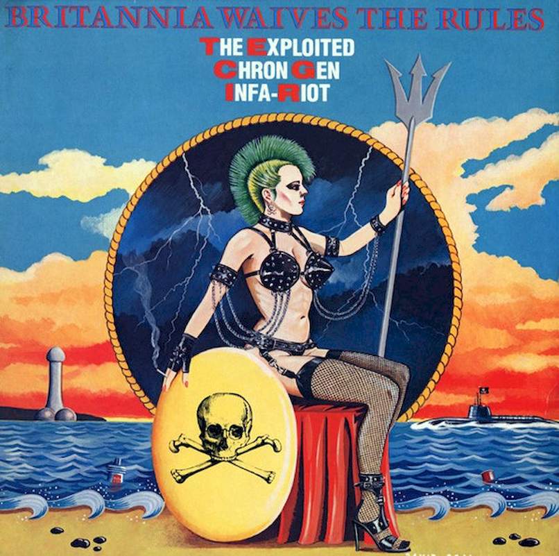 The Exploited / Chron Gen / Infa Riot - Britannia Waives The Rules - LP / Vinyl