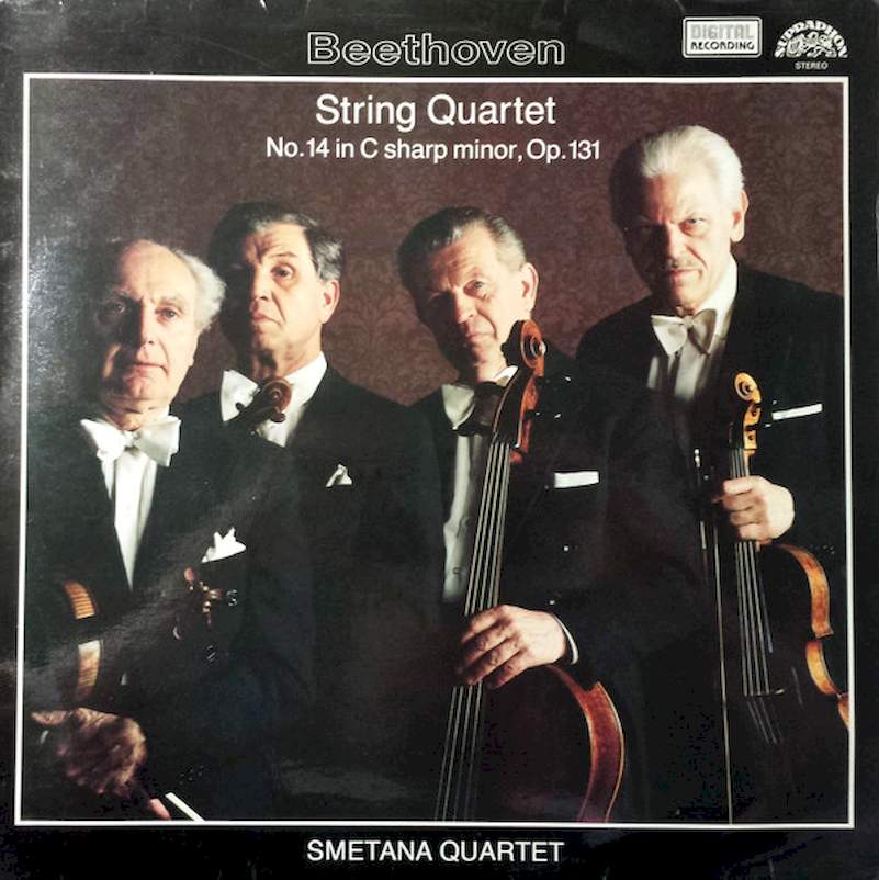 Ludwig van Beethoven, Smetana Quartet - String Quartet N°14 In C Sharp Minor, Op.131 - LP / Vinyl