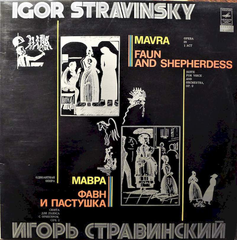 Igor Stravinsky - Mavra - Faun And Shepherdess - LP / Vinyl