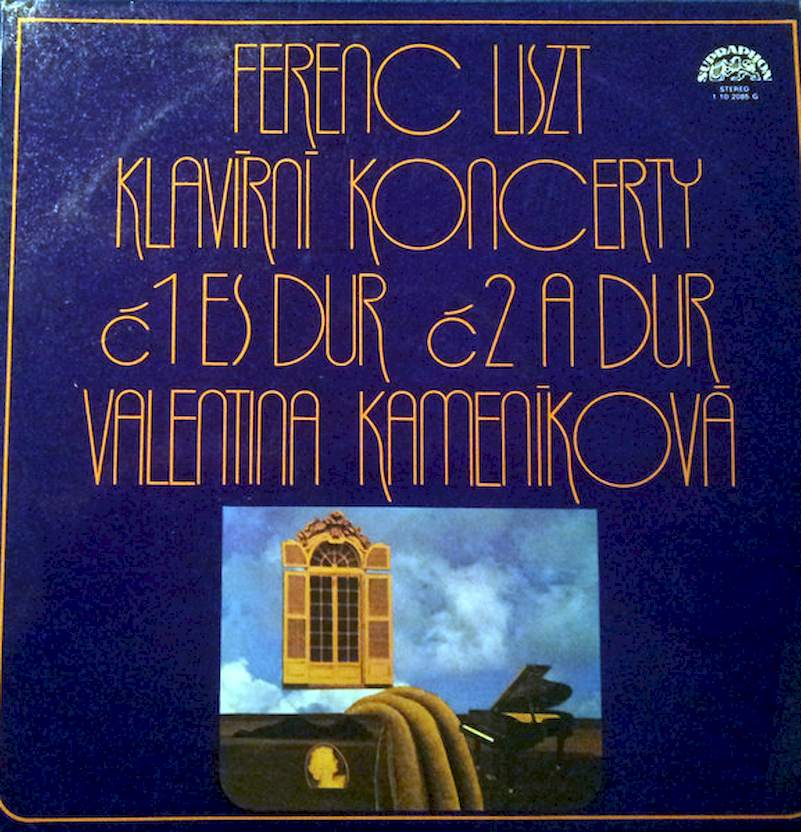 Franz Liszt, Valentina Kameníková - Klavírní Koncerty Č1 Es Dur Č2 A Dur - LP / Vinyl