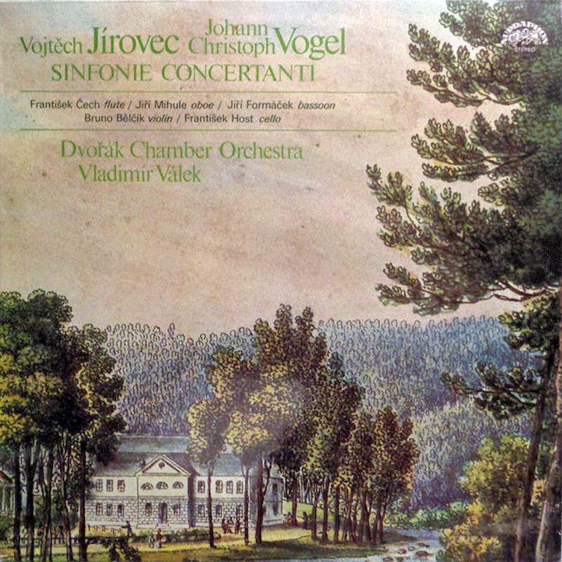 Adalbert Gyrowetz, Johann Christoph Vogel - František Čech, Jiří Mihule, Jiří Formáček, Bruno Bělčík, František Host, Dvořák Chamber Orchestra, Vladimír Válek - Sinfonie Concertanti - LP / Vinyl