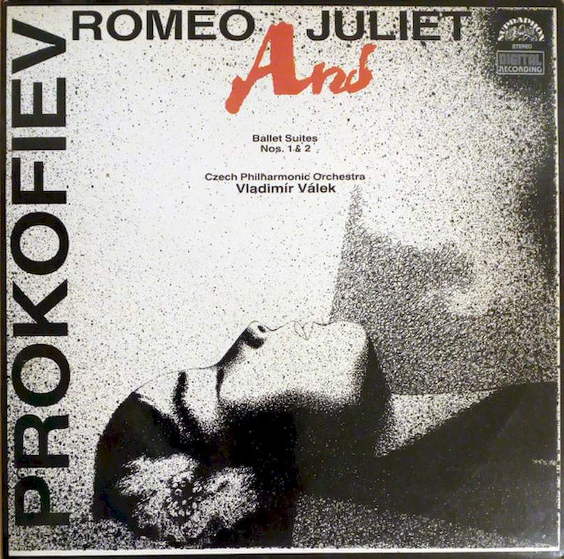 Sergei Prokofiev - The Czech Philharmonic Orchestra, Vladimír Válek - Romeo And Juliet - Ballet Suites Nos. 1 & 2 - LP / Vinyl
