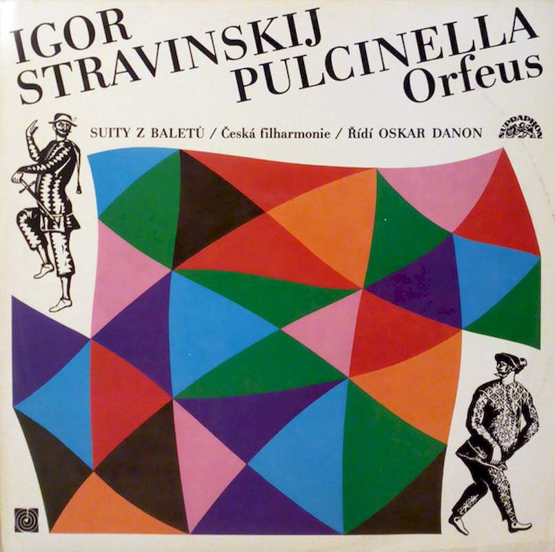 Igor Stravinsky - The Czech Philharmonic Orchestra, Oskar Danon - Pulcinella / Orfeus - Suity Z Baletů - LP / Vinyl