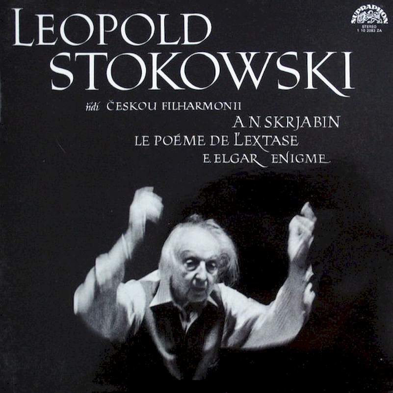 Alexander Scriabin / Sir Edward Elgar - Leopold Stokowski, The Czech Philharmonic Orchestra - Le Poéme De L'Extase / Enigme - LP