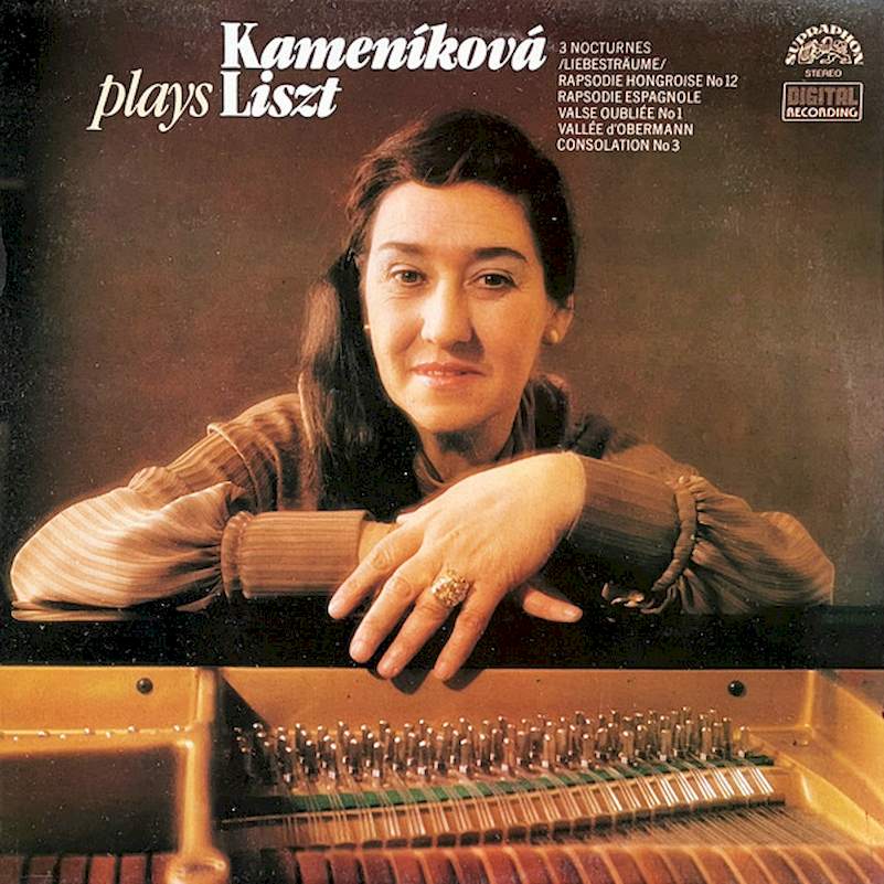 Valentina Kameníková - Kameníková Plays Liszt - LP