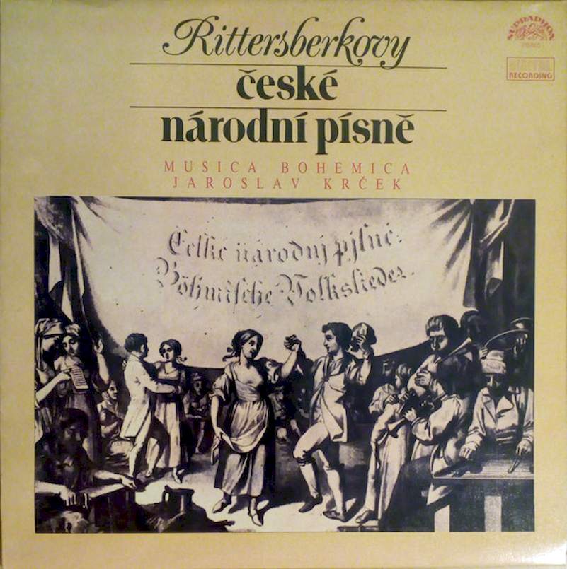 Musica Bohemica, Jaroslav Krček - Rittersberkovy České Národní Písně - LP
