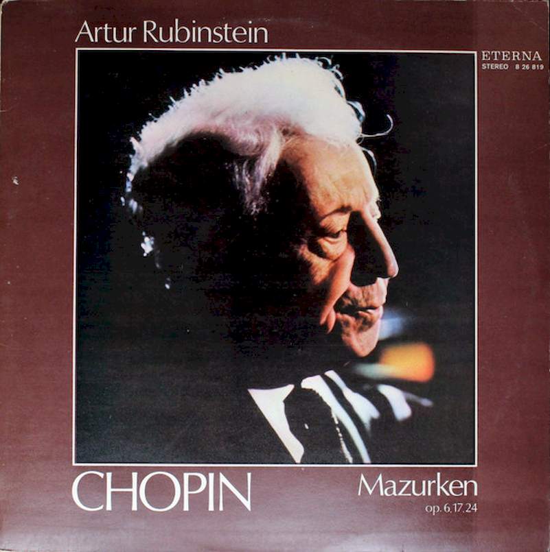 Frédéric Chopin, Arthur Rubinstein - Mazurken Op. 6, 17, 24 - LP