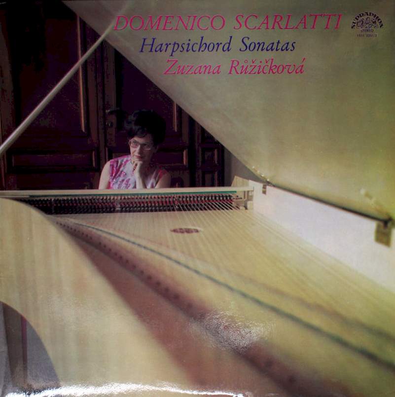 Domenico Scarlatti, Zuzana Růžičková - Harpsichord Sonatas - LP